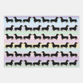 Dachshund inpakpapier vellen (Voorkant)