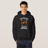 Dachshund Is My Spirit Animal  2 Hoodie (Voorkant volledig)