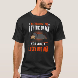 Dachshund, je bent een luidop pap grappige papaver t-shirt