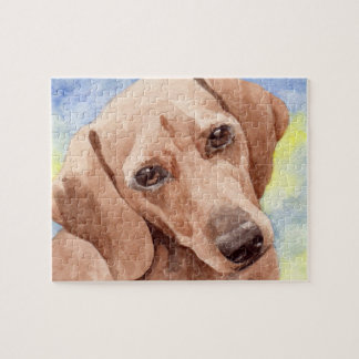 Dachshund Jigzaag Puzzles Legpuzzel