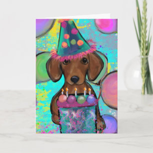 Dachshund Kaart