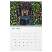 Dachshund kalender (Mar 2027)