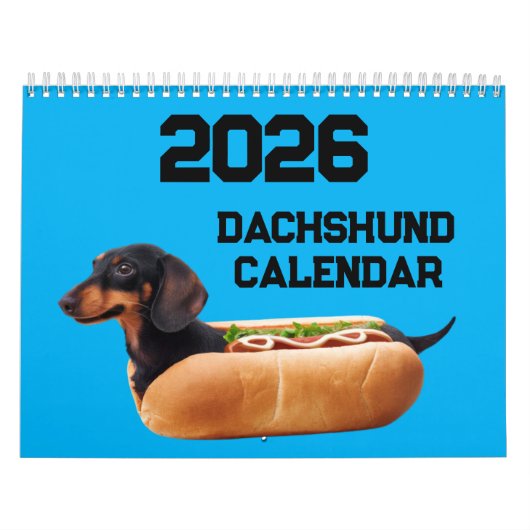 Dachshund Kalender (Hoes)