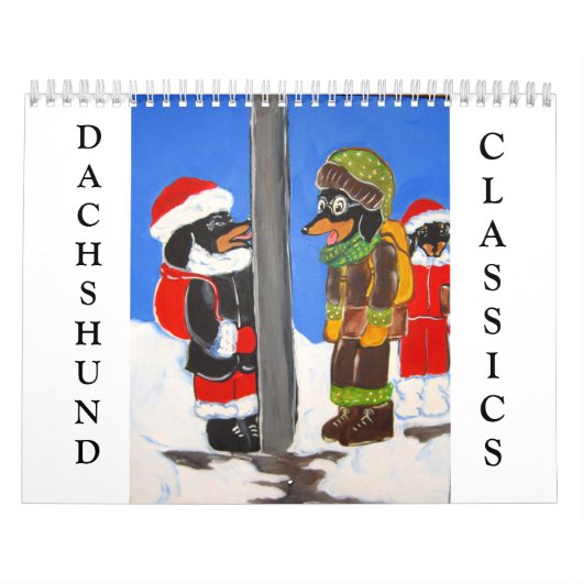 Dachshund Kalender (Hoes)