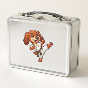 Dachshund karate martial arts hoge kick