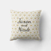 Dachshund Keepomwille Pillow Wedding Gift Two Side Kussen (Achterkant)