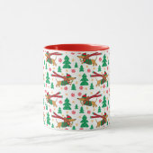 Dachshund Kerst Mok (Midden)