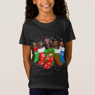 Dachshund Kerst Shirt Dachshund Dog Schattigee Sok