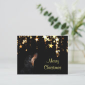 Dachshund Kerstmis Feestdagenkaart (Staand voorkant)