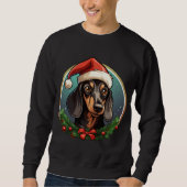 Dachshund Kerstmis Trui (Voorkant)