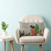 Dachshund-kerstpiloot Etnische feestdag Decor Kussen (Stoel)