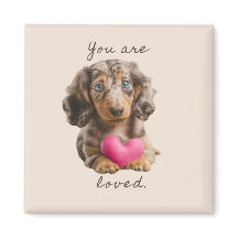 Dachshund Kitchen Magnet – Cute Sausage Dog Gift