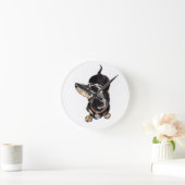 Dachshund-klok Ronde Klok (Huis)