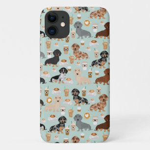 Dachshund koffiebont iPhone 11 hoesje