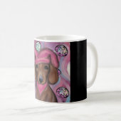 Dachshund koffiemok (Voorkant rechts)