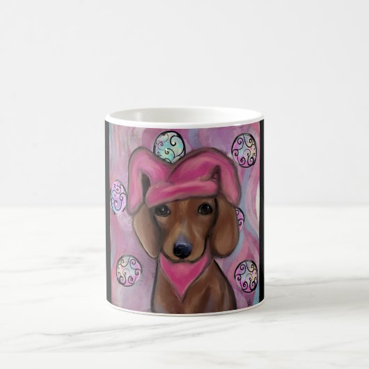 Dachshund koffiemok (Center)