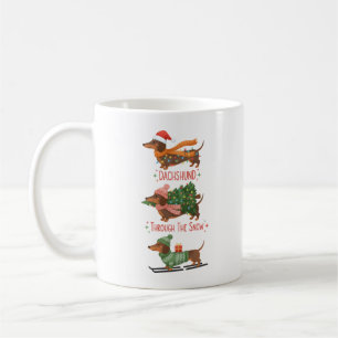 Dachshund koffiemok Grappige Doxin mok Weiner Dog