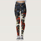 DACHSHUND LEGGINGS (Voorkant)