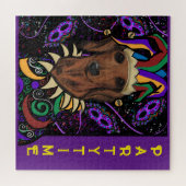 Dachshund Legpuzzel (Horizontaal)