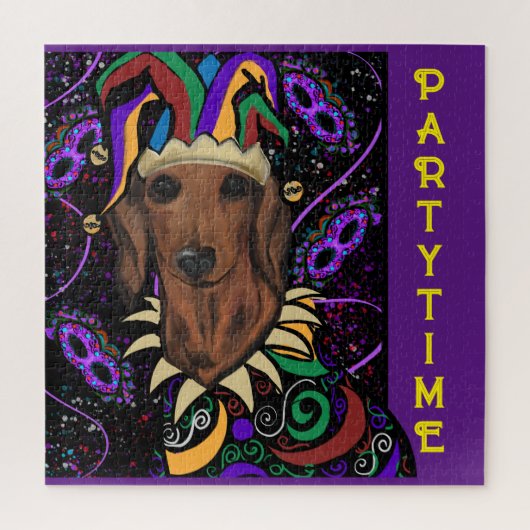 Dachshund Legpuzzel (Verticaal)