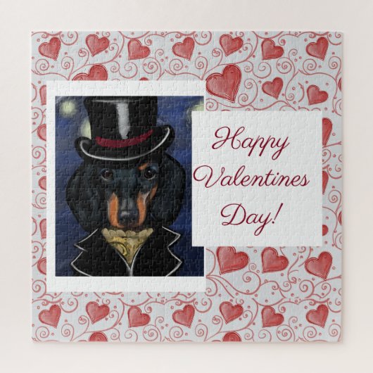 DACHSHUND LEGPUZZEL (Verticaal)