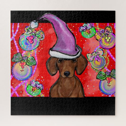 DACHSHUND LEGPUZZEL (Verticaal)