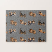 Dachshund Legpuzzel (Horizontaal)