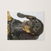 Dachshund Legpuzzel (Horizontaal)