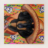 DACHSHUND LEGPUZZEL (Horizontaal)