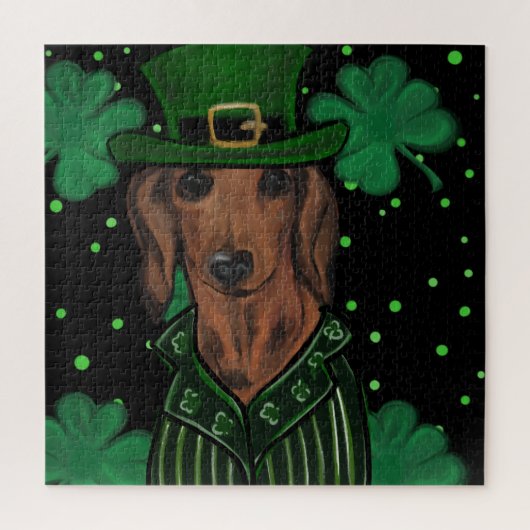 DACHSHUND LEGPUZZEL (Verticaal)