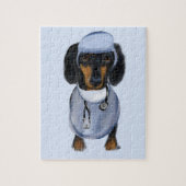Dachshund Legpuzzel (Verticaal)