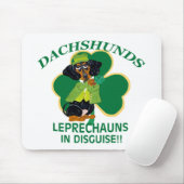 DACHSHUND LEPRECHAUN MUISMAT (Met muis)