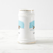 Dachshund Let it Snow - Winter Wiener Dog Holiday Bierpul (Center)