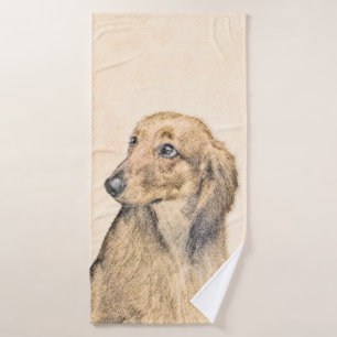 Dachshund (Longhaerien) Peinture - Art Chien origi