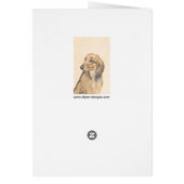 Dachshund (Longhaerien) Peinture - Art Chien origi (Dos)