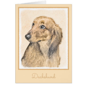 Dachshund (Longhaire) Schilderen - Oorspronkelijke