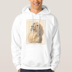 Dachshund (Longhaire) Schilderen - Oorspronkelijke Hoodie