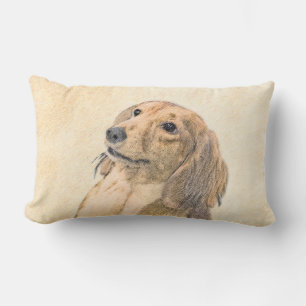 Dachshund (Longhaire) Schilderen - Oorspronkelijke Kussen