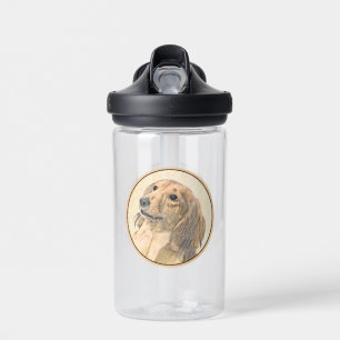 Dachshund (Longhaire) Schilderen - Oorspronkelijke Waterfles