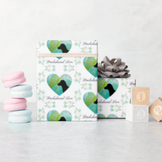 Dachshund Love Cadeaupapier
