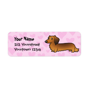 Dachshund Love Etiket