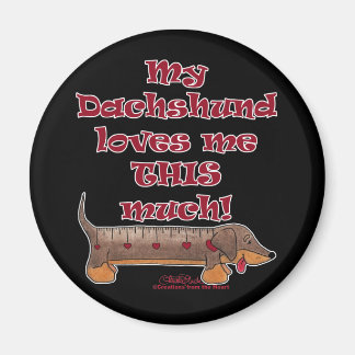 Dachshund Love Meter Magneet