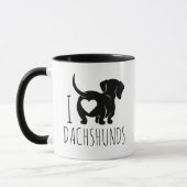 Dachshund Love Mug (Gauche)