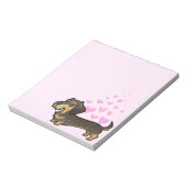 Dachshund Love Notitieblok (Gedraaid)