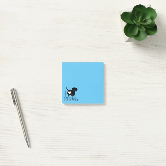 Dachshund Love Post-it® Notes (Kantoor)