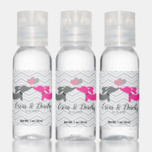 Dachshund Love Wedding Favor Personnaliser Doxie