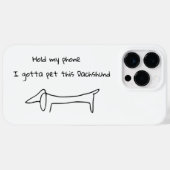 DACHSHUND LOVER Coque-Mate iPhone 14 Pro Max Coque (Verso (horizontal))