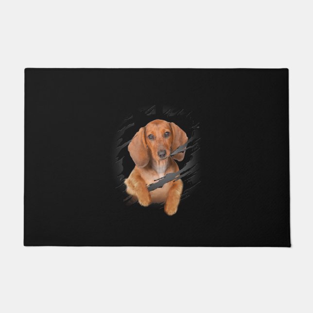 Dachshund Lover Cute Dachshund Deurmat (Voorkant)