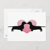 Dachshund Lovers Briefkaart (Voorkant / Achterkant)