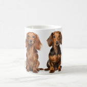 Dachshund lover's coffee mok (Center)